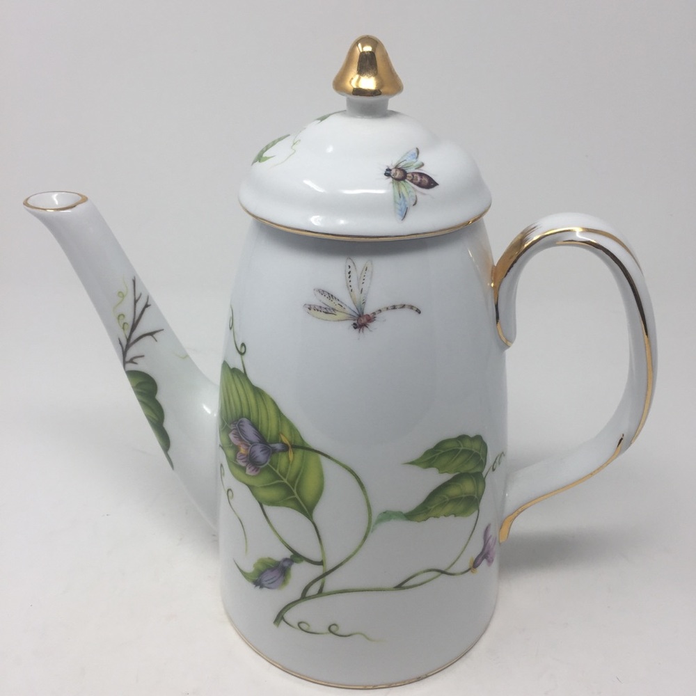 Godinger & Co. 9" Jardin Coffee Pot with Lid